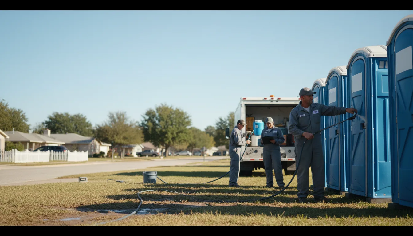 Long-Term Portable Toilet Rental in Ridgway, IL near me